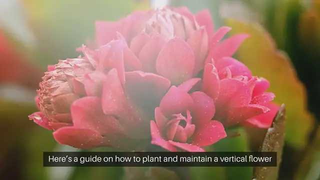 Video thumbnail for How To Plant A Vertical Flower Garden
