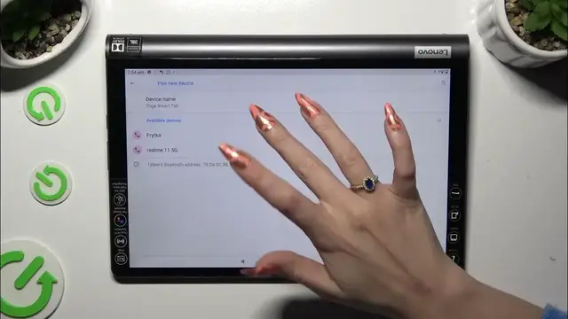 Video thumbnail for How To Connect Bluetooth Device In LENOVO Yoga Smart Tab YT-X705F?