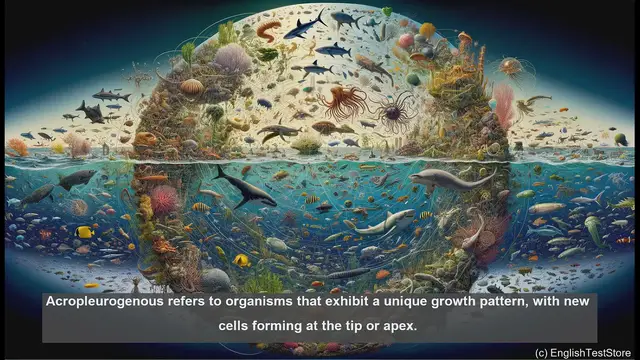 Video thumbnail for Acropleurogenous in biology