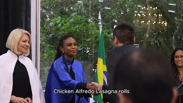 Video thumbnail for Chicken Alfredo Lasagna rolls recipe