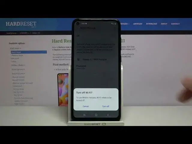 Video thumbnail for How to Activate Portable Hotspot on Samsung Galaxy A11 - Set Up Mobile Hotspot