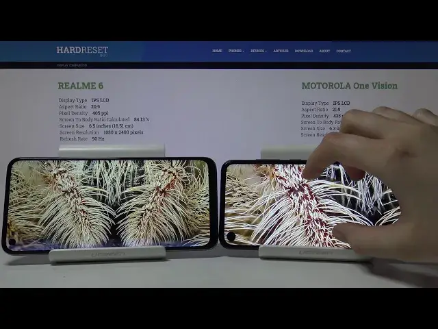 Video thumbnail for Display Comparison Realme 6 vs Motorola One Vision – Check Screen Quality Test
