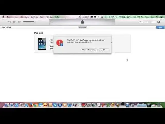 Video thumbnail for Cách fix - sửa lỗi 3004 của iTunes khi restore iPhone, iPad