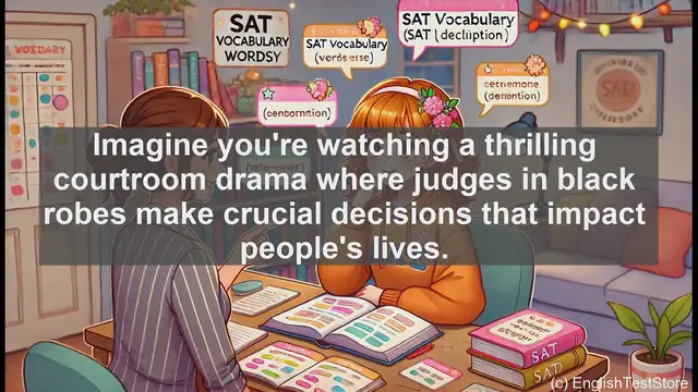 Video thumbnail for 5000 Must Know SAT Vocabulary - SAT Vocabulary: Understanding 'Judiciary' in the Legal System