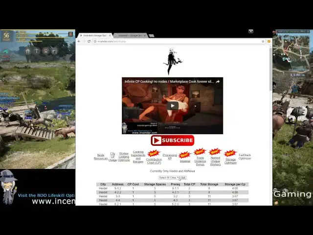 Video thumbnail for New Incendar tool updates: CP, Imperial, Trade Distance,Named workers, Storage Optimizer  BDO