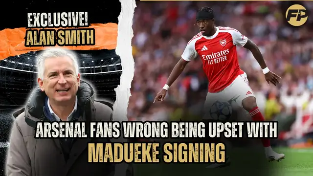 'Video thumbnail for Alan Smith: Arsenal fans wrong protesting against Madueke signing'