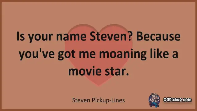 Video thumbnail for Steven - Pickup-Lines & Rizz for Him & for Her