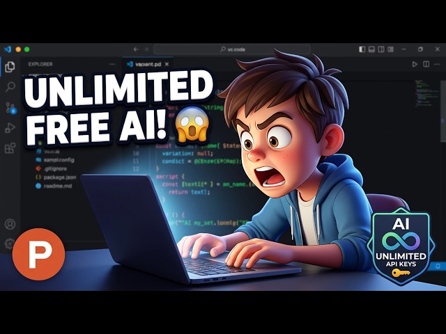Video thumbnail for Product Hunt FREE AI 😱 Find Unlimited FREE APIs, Apps & Tools (Claude, GPT, Gemini 100% No Limits)