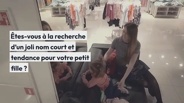 Video thumbnail for 20 prénoms courts et tendance en 2021 pour filles