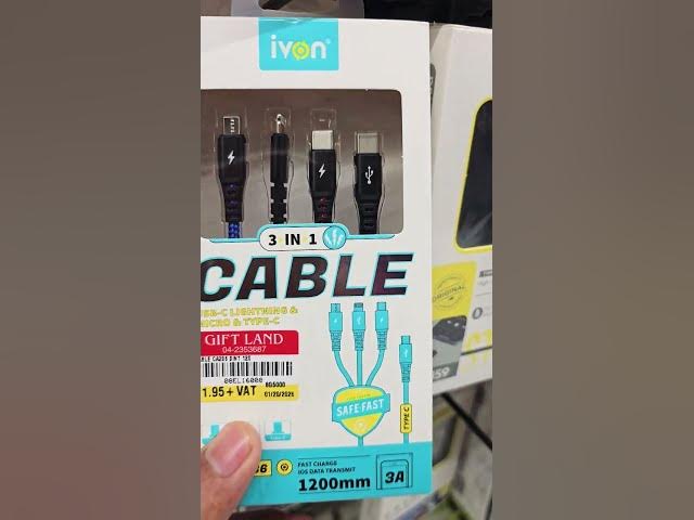 Video thumbnail for Fast Chargers & High-Speed Data Cables ⚡️🔌 | Dubai Electronics Tour