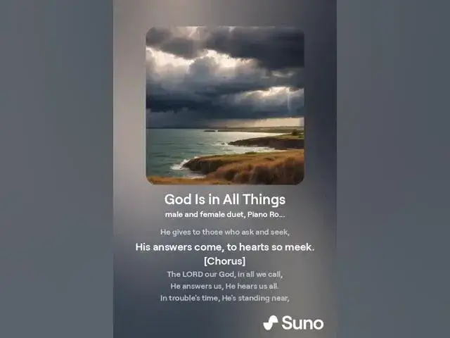 'Video thumbnail for God Is in All Things: Always Near, Always Faithful'
