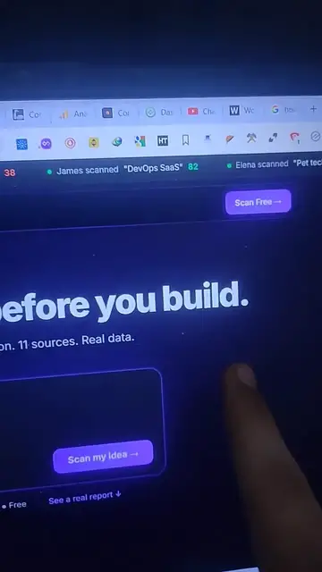 Video thumbnail for This TestYourIdea.app AI Website Tests Your SaaS Coding App Startup Idea with AI in Seconds #shorts