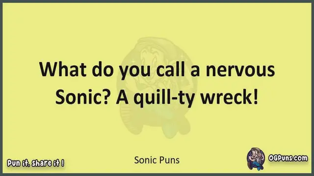 Video thumbnail for Sonic - Jokes, Puns, Wordplays, and Laughter
