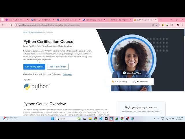 Video thumbnail for Simplilearn Coding Courses EXPLAINED! 🎯 Become Job Ready with These Powerful Courses – Review 2025
