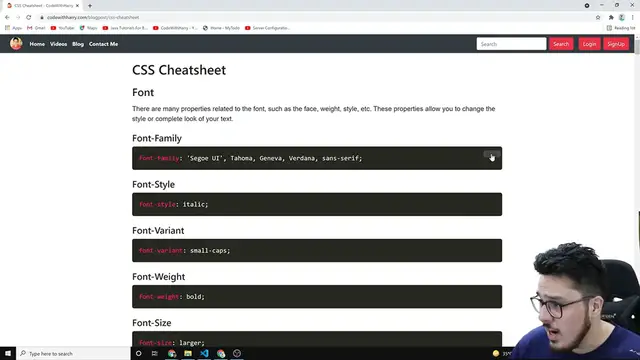Video thumbnail for CSS CheatSheet 🧾 for beginners 🔥