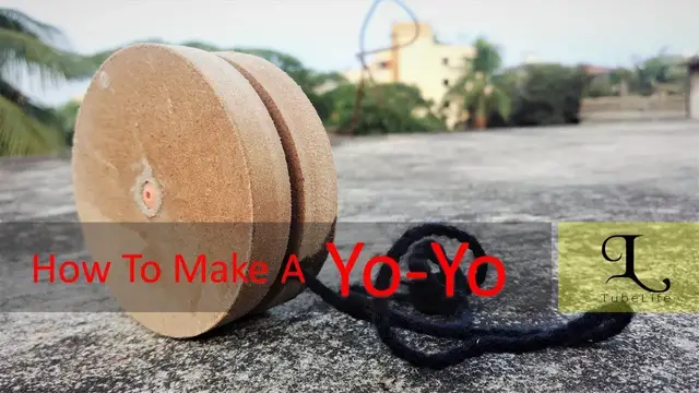 Video thumbnail for DIY How To Make A Yo-Yo | kids toy | Tubelife