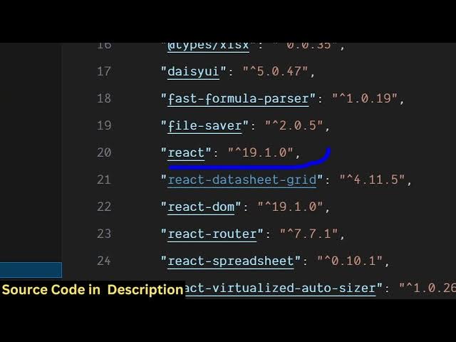 Video thumbnail for Build a React.js Microsoft Excel Clone in Browser to Edit & Create Spreadsheets Using SheetJS in TS