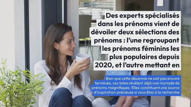 Video thumbnail for Nous connaissons les prénoms les plus populaires de la décennie