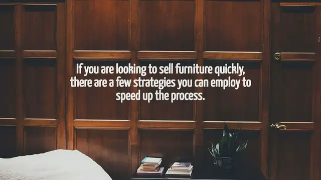 Video thumbnail for How To Sell Furniture Fast