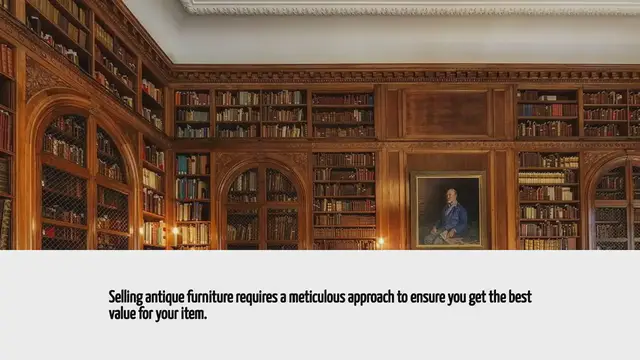 Video thumbnail for How To Sell Antique Furniture