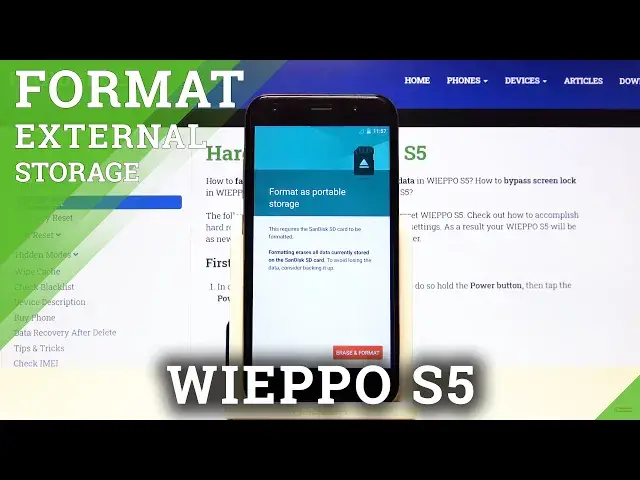 'Video thumbnail for How to Format SD in WIEPPO S5 – Format Memory Card'