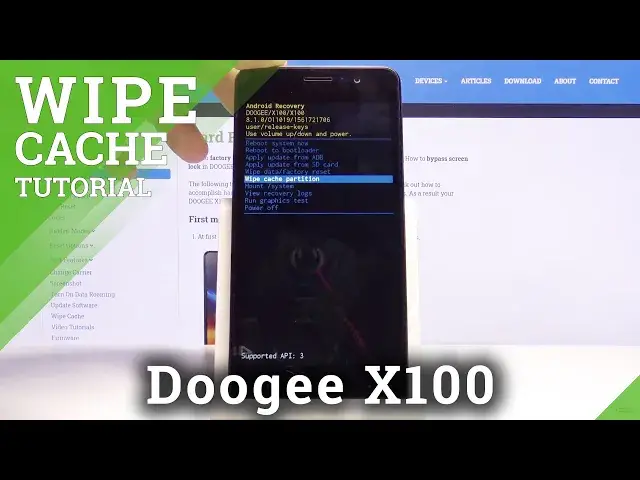 Video thumbnail for How to Wipe Cache Partition in Doogee X100 - Delate Cache Files