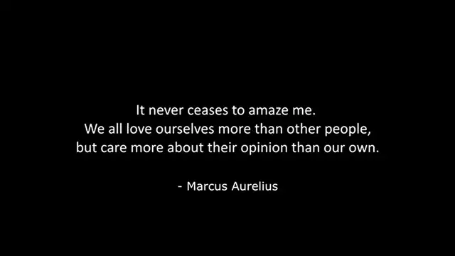 Video thumbnail for Stop Caring What People Think  The Stoic Way