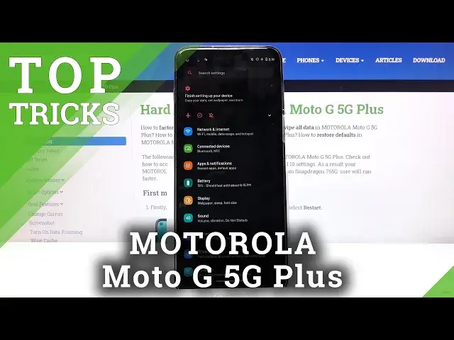 'Video thumbnail for MOTOROLA Moto G 5G Plus Tips and Tricks'