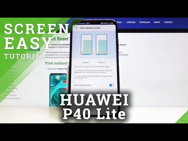 'Video thumbnail for How to Enable One Hand Mode in HUAWEI P40 Lite – One-handed Feature'