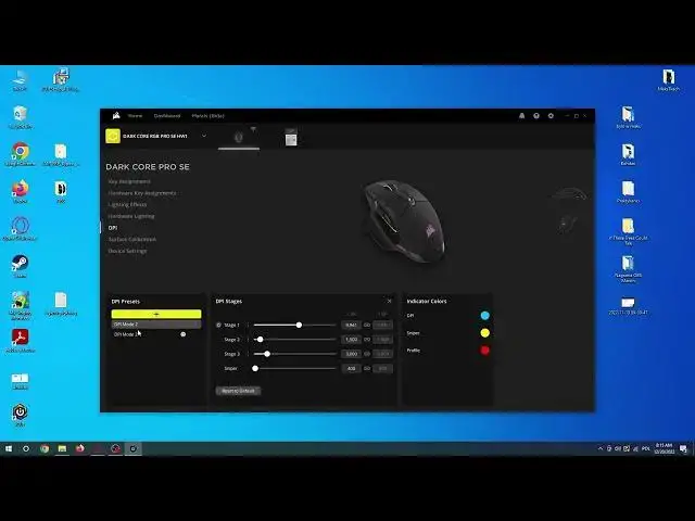 Video thumbnail for Corsair Dark Core RGB SE Pro - How To Add DPI Preset