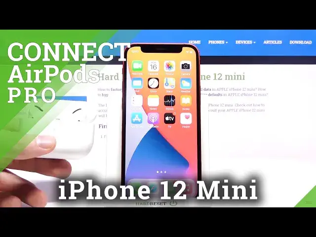 Video thumbnail for How to Verify AirPods Pro Battery on iPhone 12 mini - AirPods Pro Battery Settings