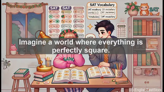 Video thumbnail for 5000 Must Know SAT Vocabulary - Quadrate: The Square Word for Your SAT Vocabulary