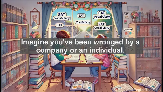 Video thumbnail for 5000 Must Know SAT Vocabulary - SAT Vocabulary: Understanding 'Redress' - Meaning and Usage