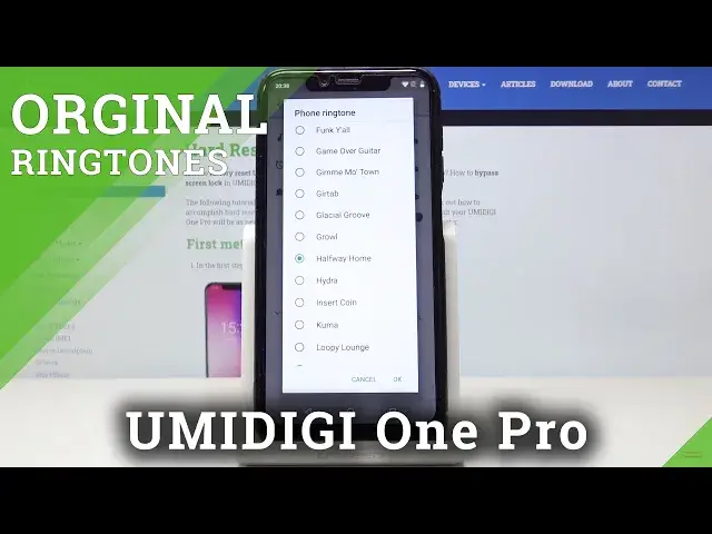 'Video thumbnail for How to Change Ringtone in UMIDIGI One Pro – Ringtones List'