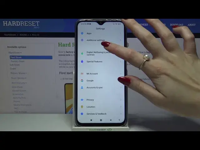 'Video thumbnail for How to Activate High Contrast Text in POCO C3 – Change Text Contrast'