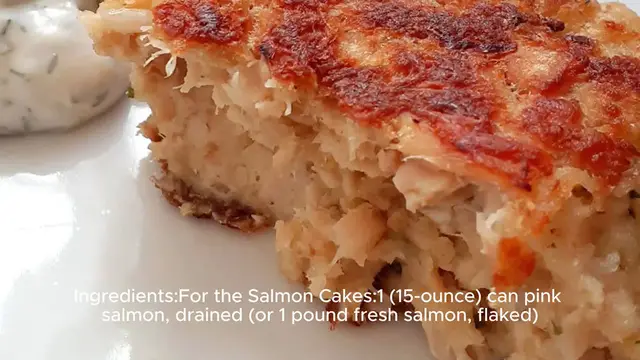Video thumbnail for Salmon cake recipe