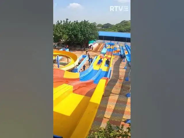 Video thumbnail for Water Park - MAT RACER SLIDE #waterpark #shorts