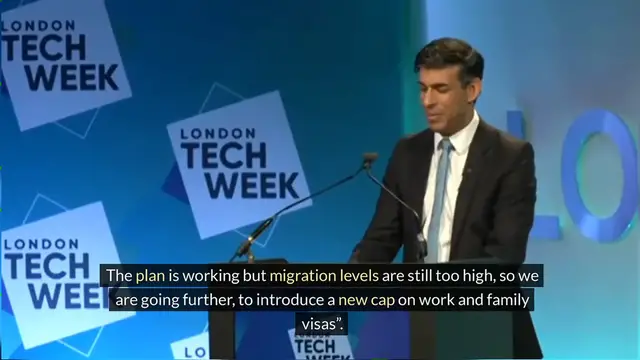 Video thumbnail for No More UK Visas_ UK To Introduce New Limits (Cap) On Work and Family Visas_ Announced 03 June 2024