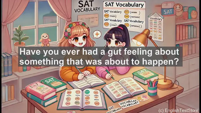 Video thumbnail for 5000 Must Know SAT Vocabulary - Presentient: Understanding the Power of Intuitive Foresight