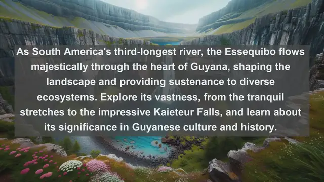 Video thumbnail for Exploring Nature's Majesty: Top 10 Famous Rivers in Guyana