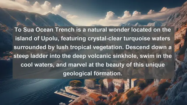 Video thumbnail for Unveiling the Beauty of Samoa: Top 10 Must-Visit Destinations in the Pacific Island Paradise