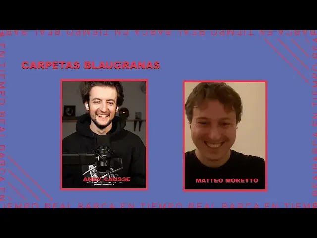 Video thumbnail for 🚨🎙️HABLAMOS CON: MATTEO MORETTO. REPASO DEL MERCATO EN CLAVE BARÇA