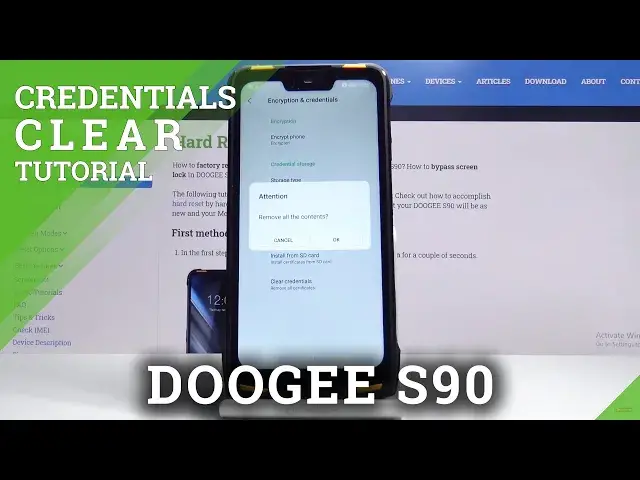 'Video thumbnail for How to Erase Licenses in DOOGEE S90 – Clear Credentials'
