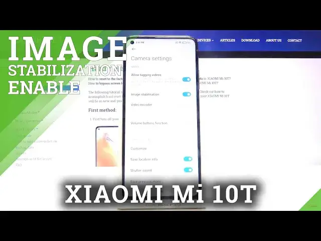 'Video thumbnail for How to Enable Image Stabilization in Xiaomi Mi 10T - Locate Camera Settings'