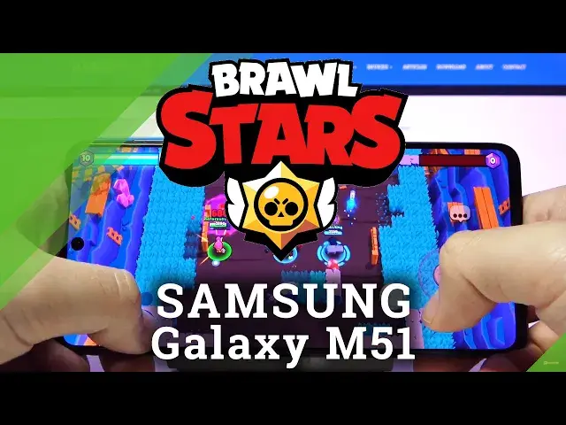 'Video thumbnail for Brawl Stars on SAMSUNG Galaxy M51 – Performance Checkup'