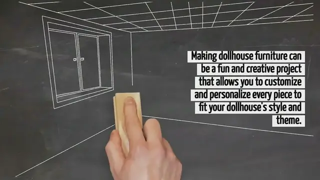 Video thumbnail for How To Make Dollhouse Furniture