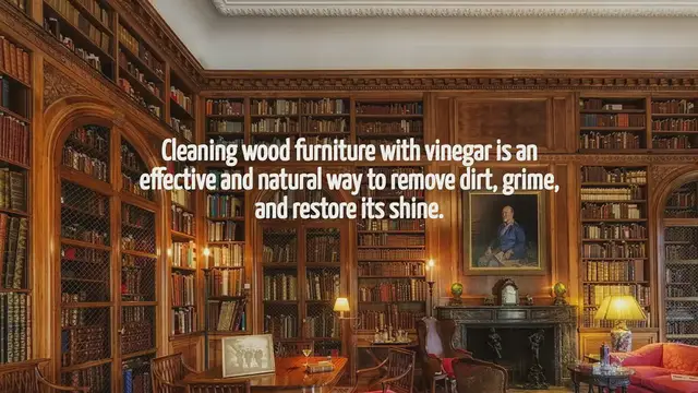 Video thumbnail for How To Clean Wood Furniture With Vinegar