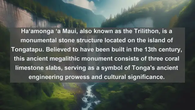 Video thumbnail for Exploring Tonga's Architectural Treasures: Top 10 Must-See Landmarks
