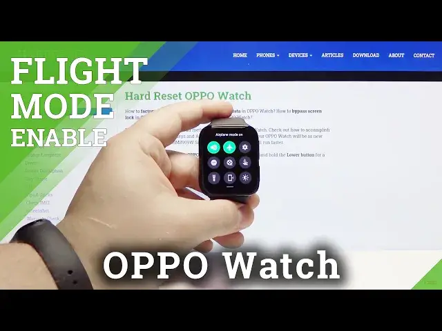 'Video thumbnail for How to Enable Airplane Mode in OPPO Watch - Turn Off All Connections'
