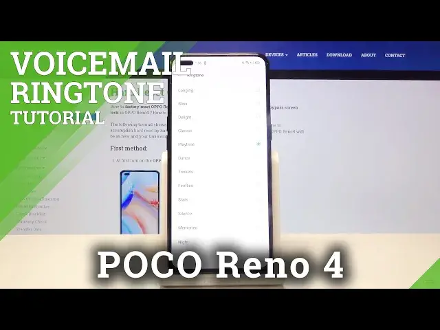 'Video thumbnail for How to Change Voicemail Notification Sounds on OPPO Reno 4 – Customize Voicemail'